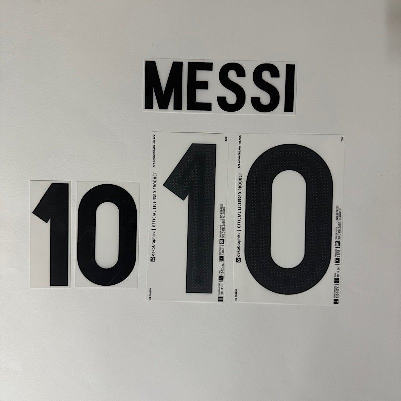 Argentina 2025 Home MESSI #10 Anniversary Youth Official Name Set 1