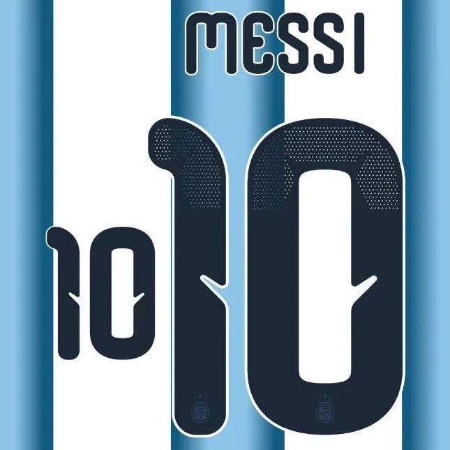 Argentina 2026- Home MESSI #10 Official Name Set 1