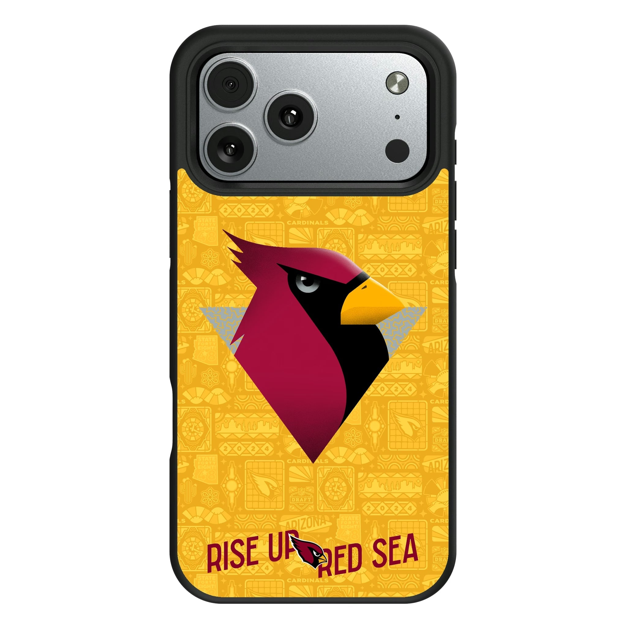 Arizona Cardinals 2024 Illustrated Limited Edition Bump Phone Case 22
