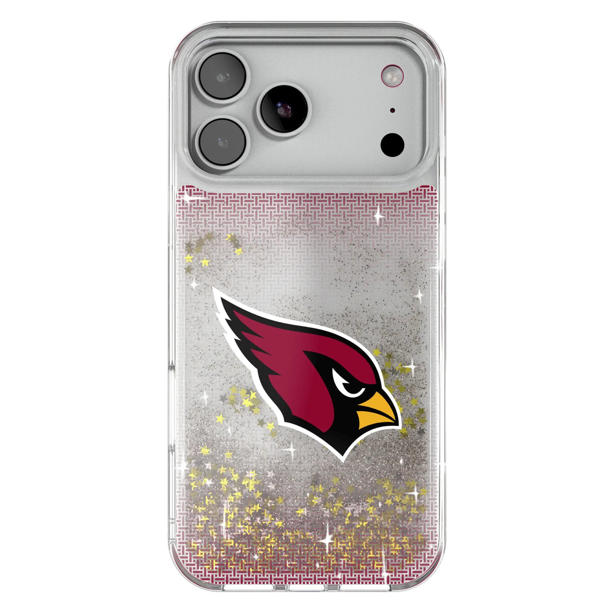 Arizona Cardinals Linen Glitter Phone Case 19