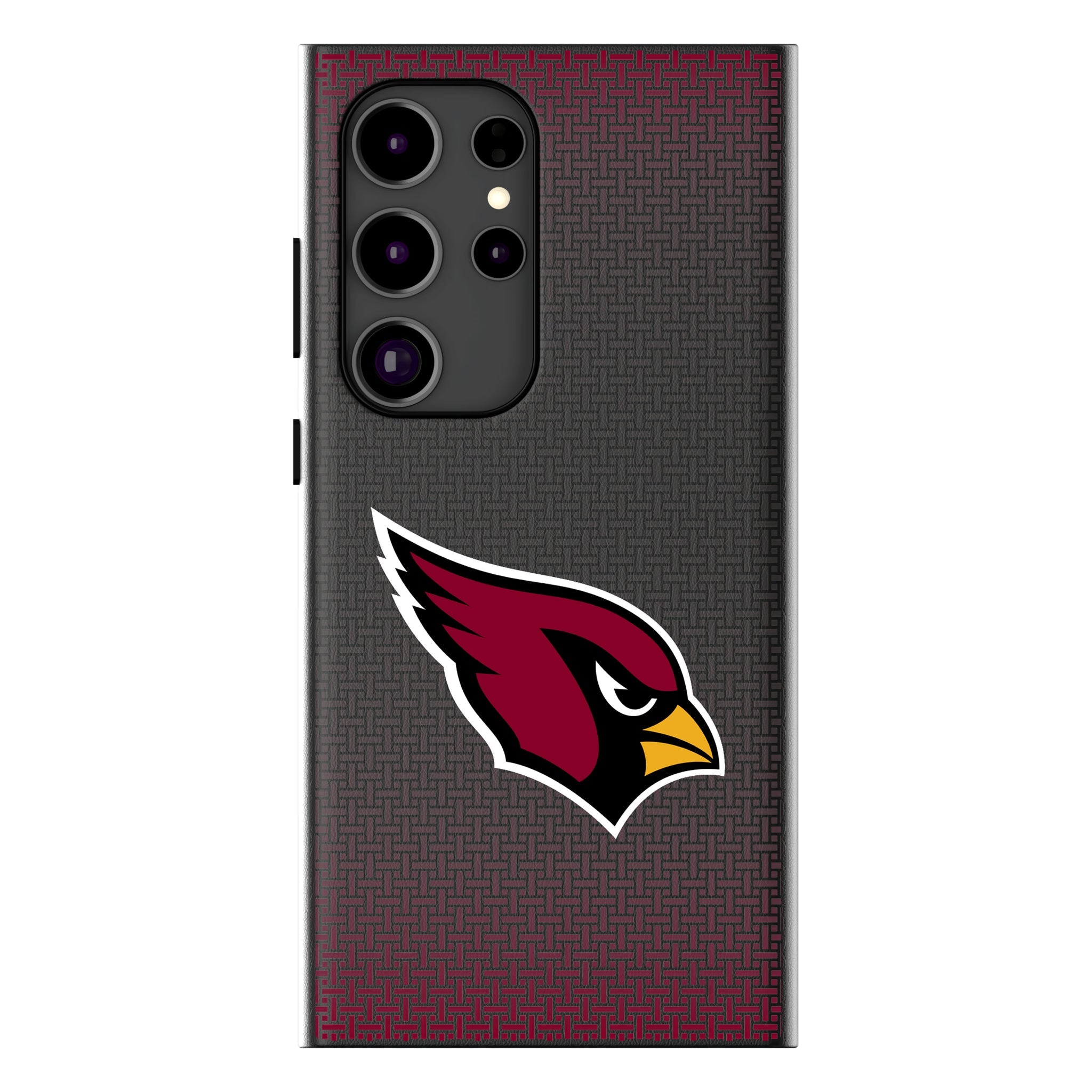 Arizona Cardinals Linen MagSafe Compatible Phone Case for Samsung Galaxy 14