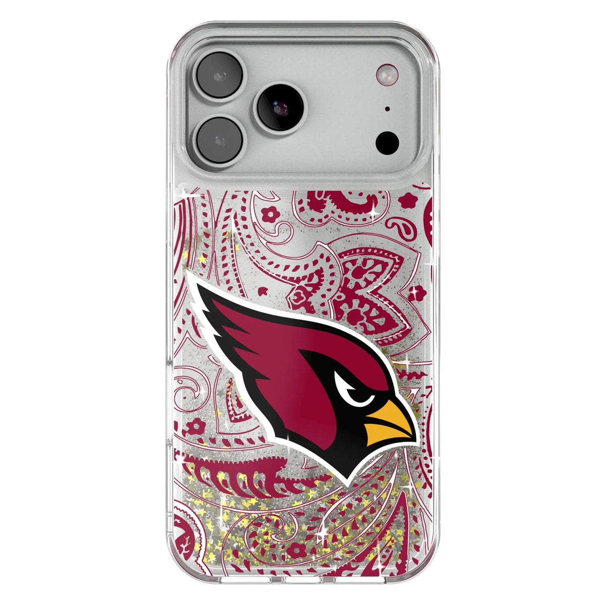 Arizona Cardinals Paisley Glitter Phone Case 20