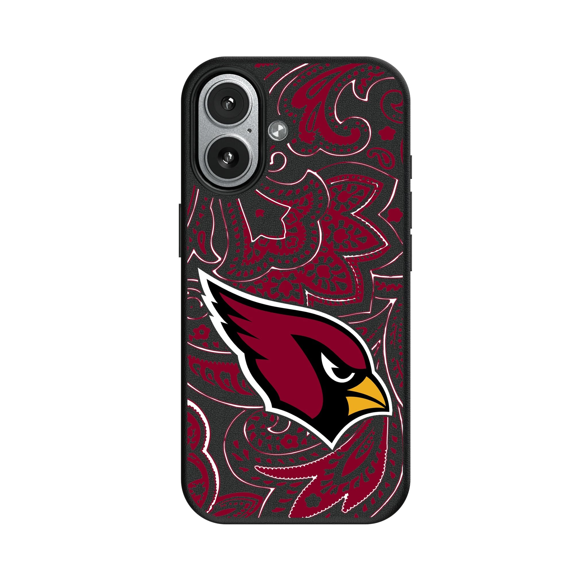 Arizona Cardinals Paisley MagSafe Compatible Phone Case for Apple iPhone 7