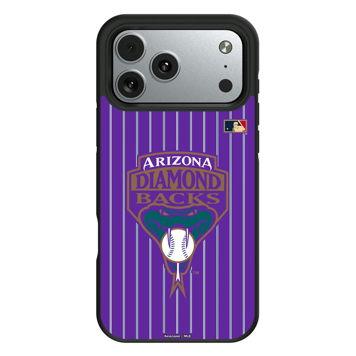 Arizona Diamondbacks 1999-2006 - Cooperstown Collection Pinstripe Bump Phone Case 11