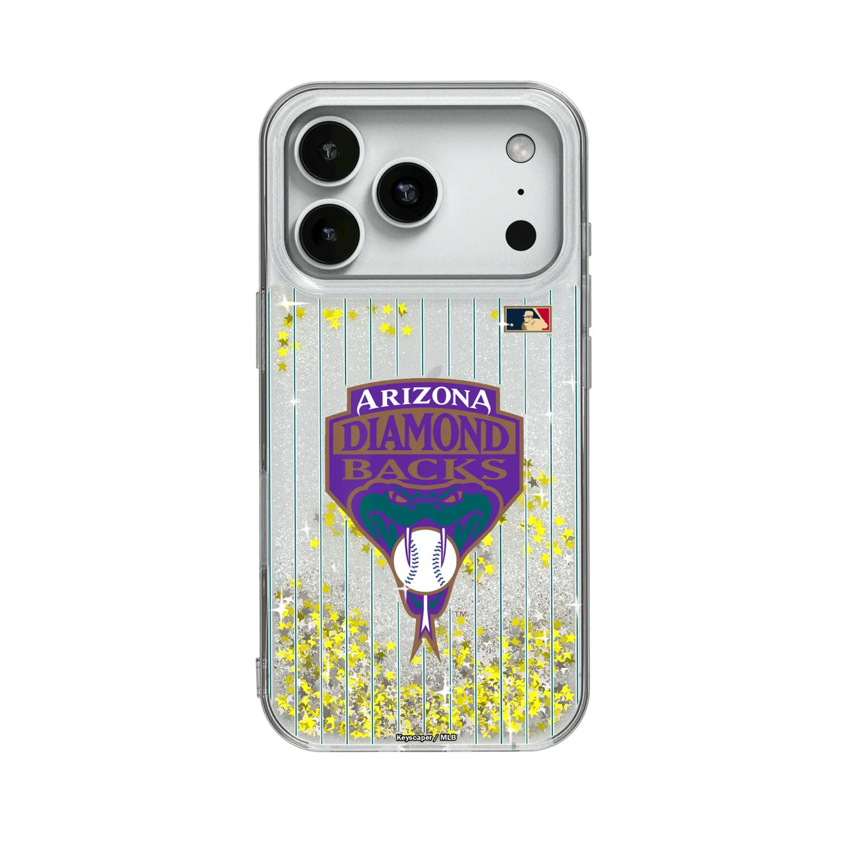 Arizona Diamondbacks 1999-2006 - Cooperstown Collection Pinstripe Glitter Phone Case 19