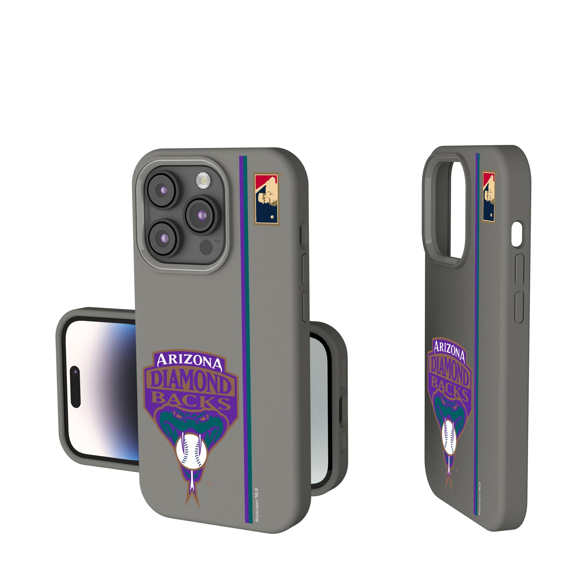 Arizona Diamondbacks 1999-2006 - Cooperstown Collection Sidebar Soft Touch Phone Case 12