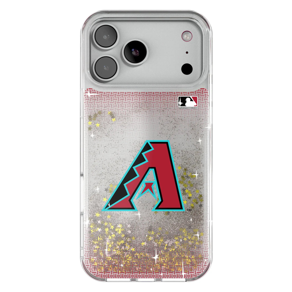 Arizona Diamondbacks Linen Glitter Phone Case 19