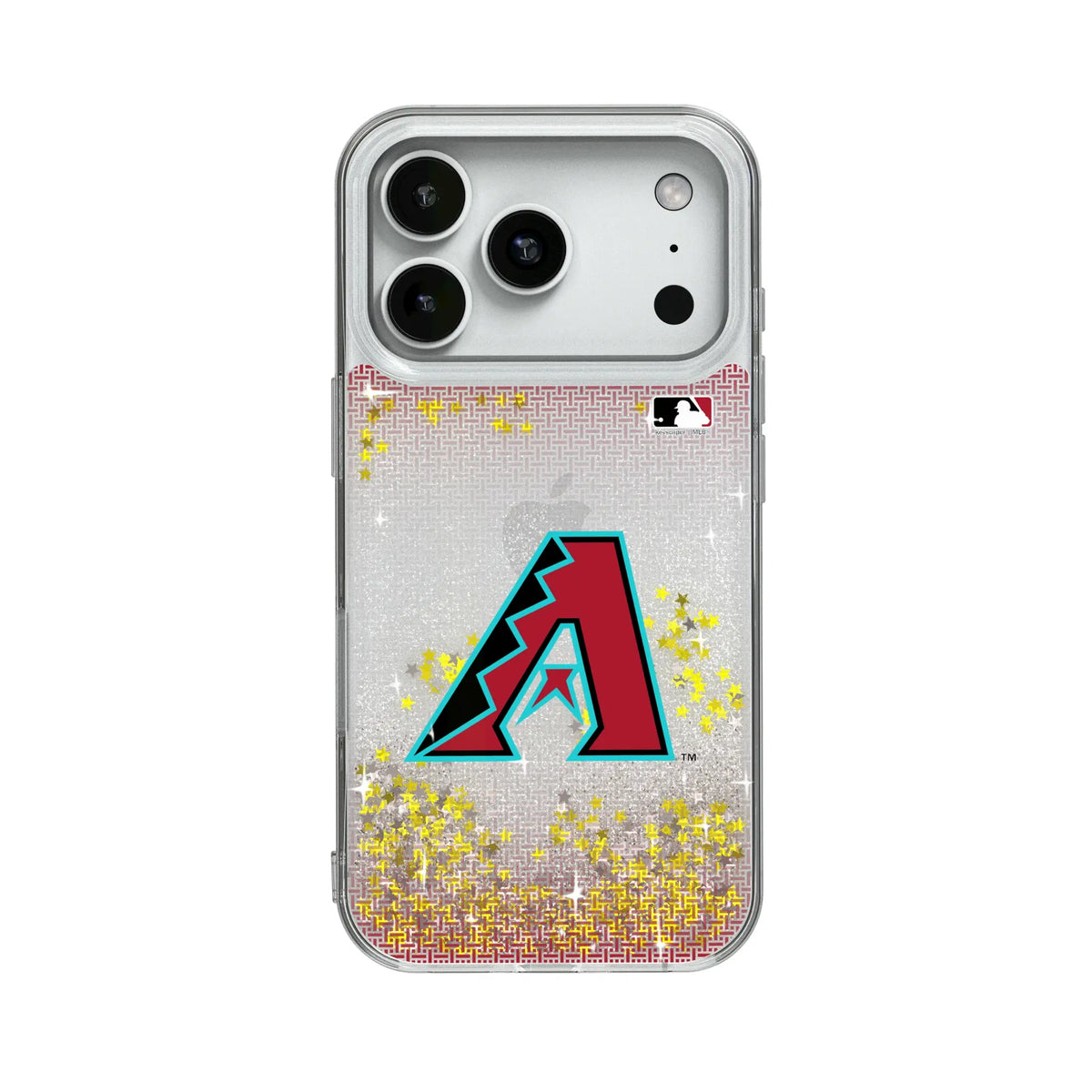 Arizona Diamondbacks Linen Glitter Phone Case 18