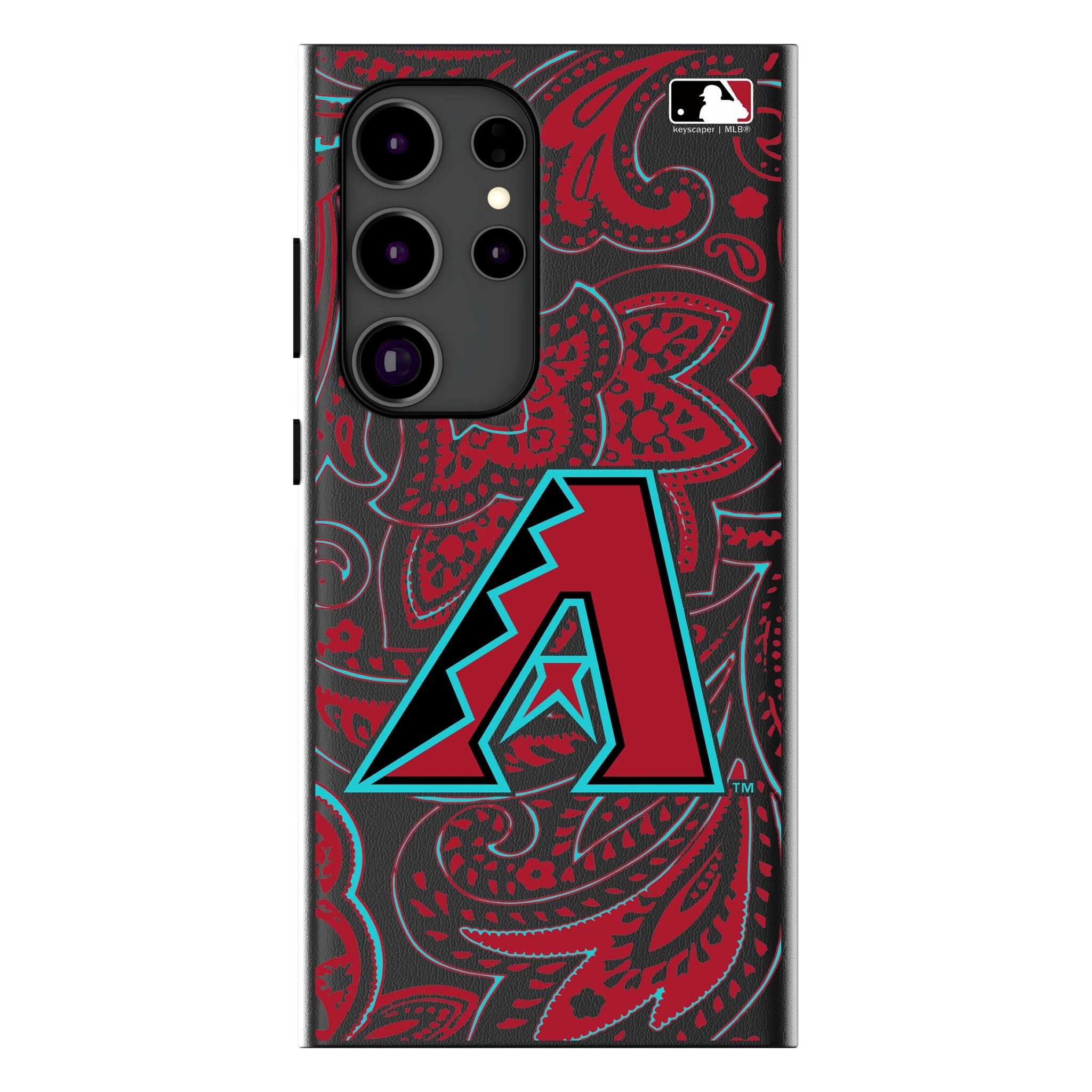 Arizona Diamondbacks Paisley MagSafe Compatible Phone Case for Samsung Galaxy 13