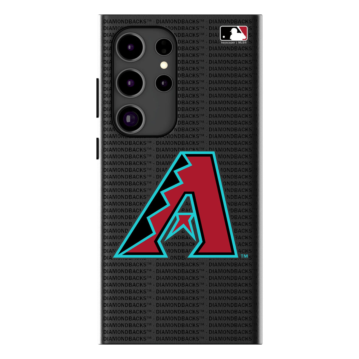 Arizona Diamondbacks Text Backdrop MagSafe Compatible Phone Case for Samsung Galaxy 17