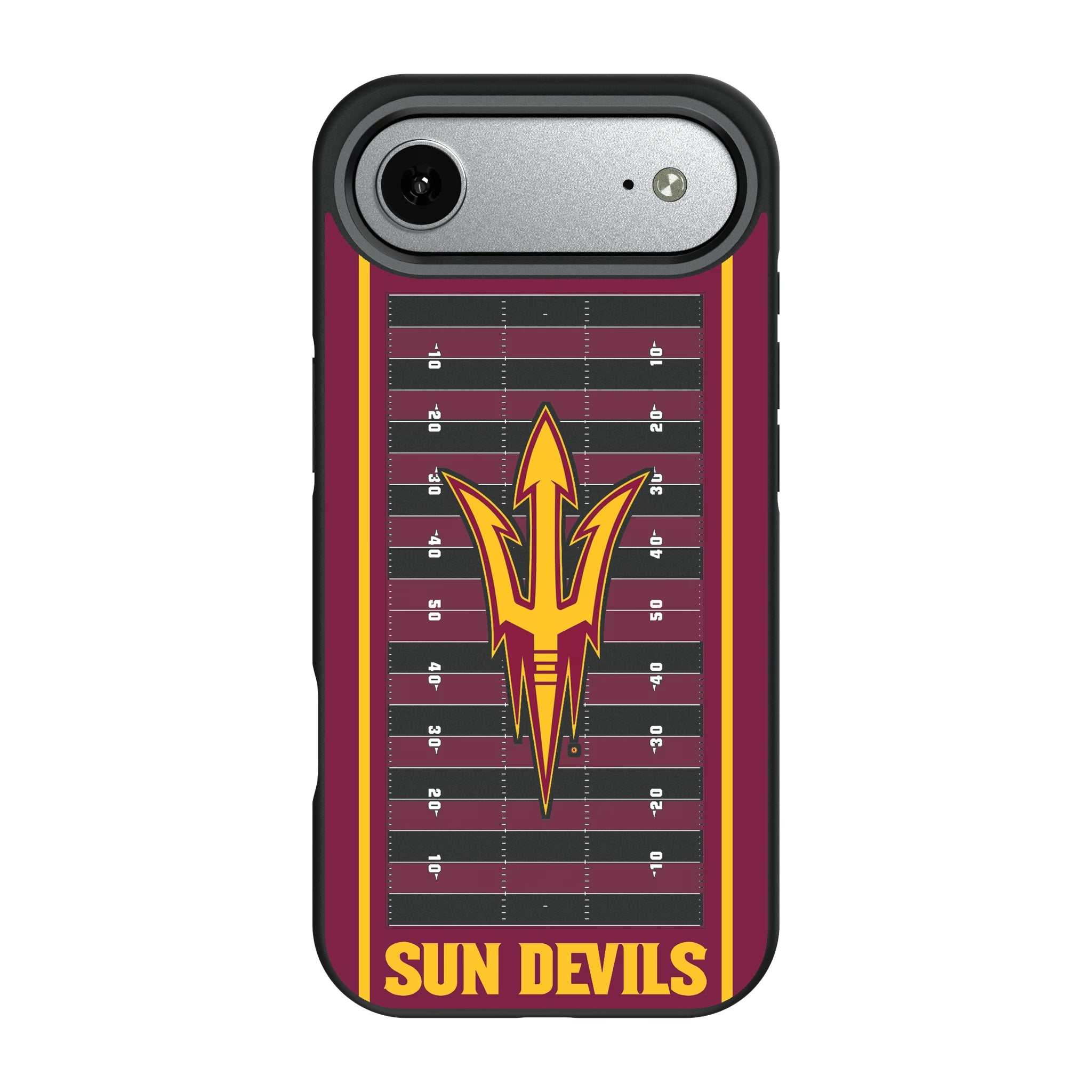 Arizona State University Sun Devils Field Bump Phone Case for Apple iPhone 10