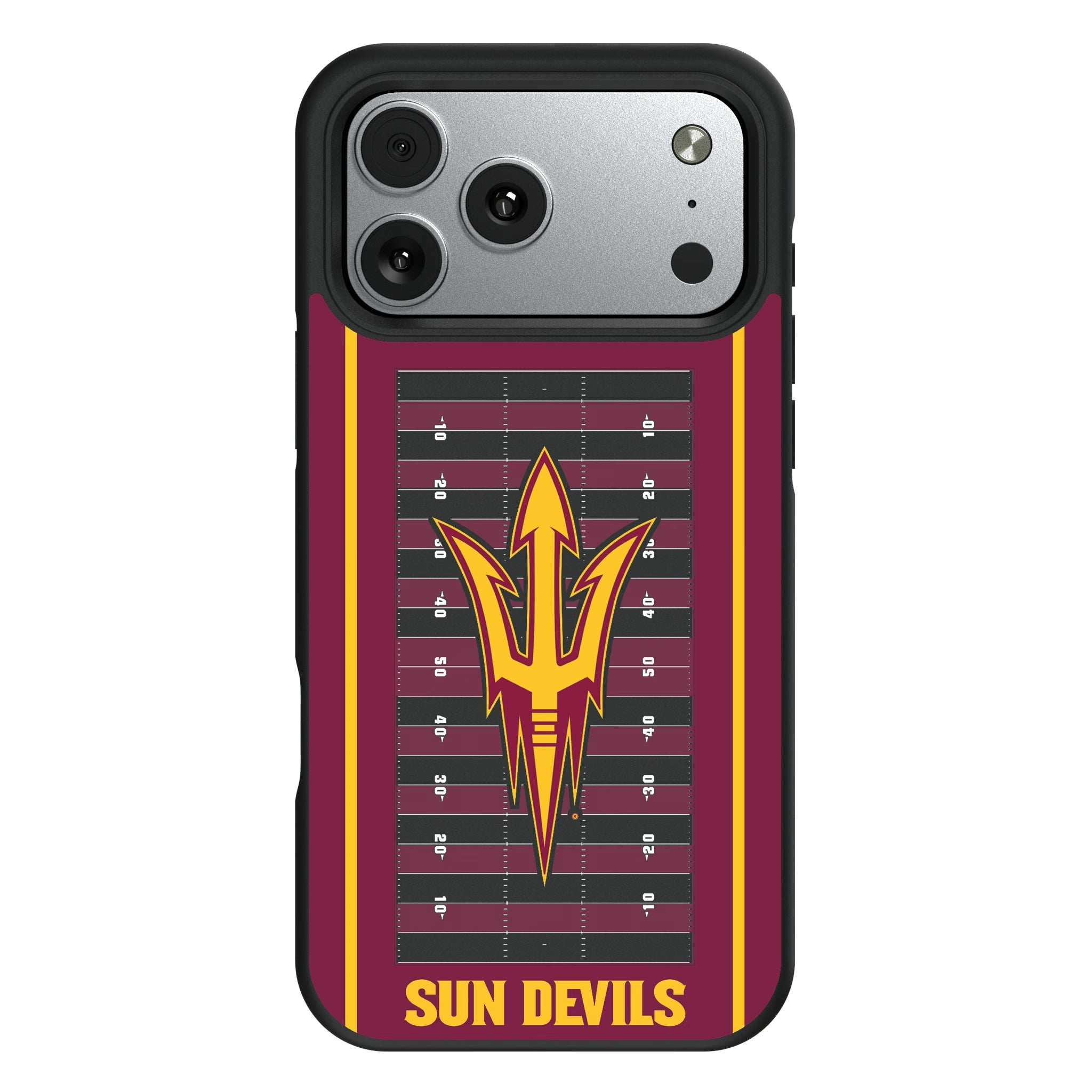 Arizona State University Sun Devils Field Bump Phone Case for Apple iPhone 12