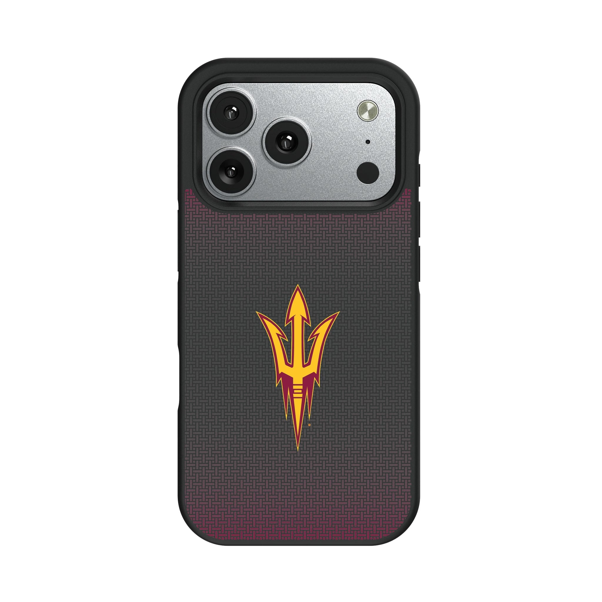 Arizona State University Sun Devils Linen Bump Phone Case for Apple iPhone 11