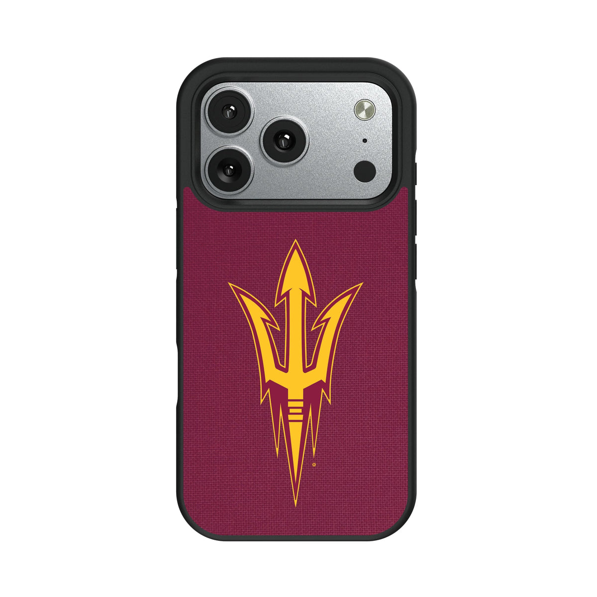 Arizona State University Sun Devils Solid Bump Phone Case for Apple iPhone 10