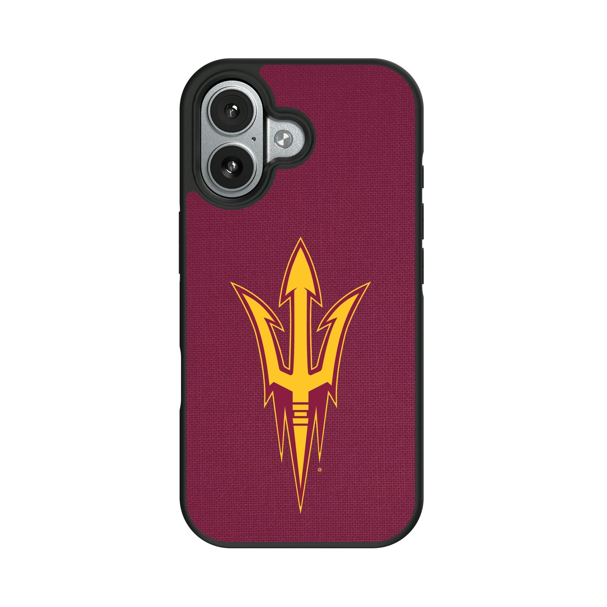 Arizona State University Sun Devils Solid Bump Phone Case for Apple iPhone 9