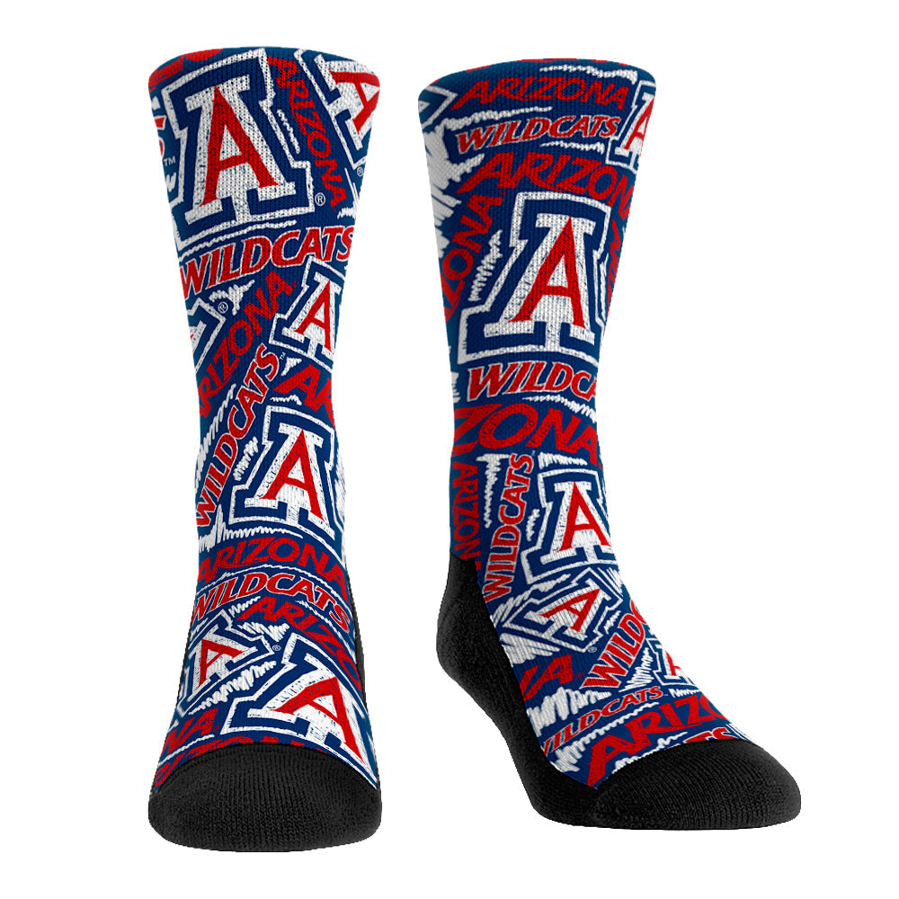 Arizona Wildcats - Logo Sketch | Rock 'Em Socks