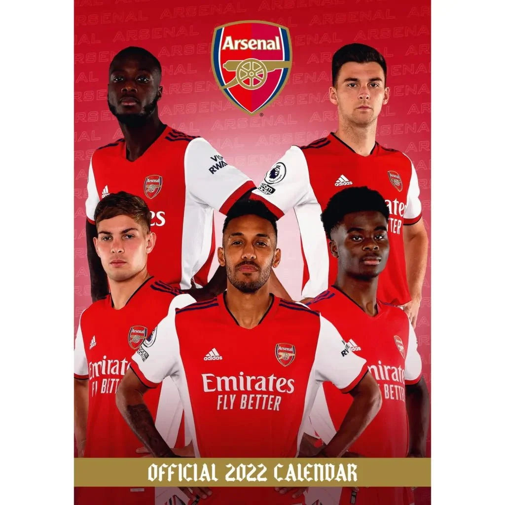 Arsenal 2022 Official Calendar 1
