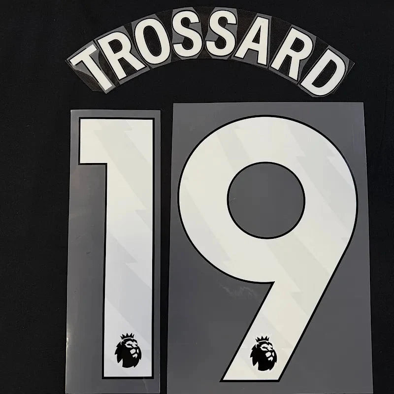 Arsenal 2023-Home TROSSARD #19 Official Name Set-White 1