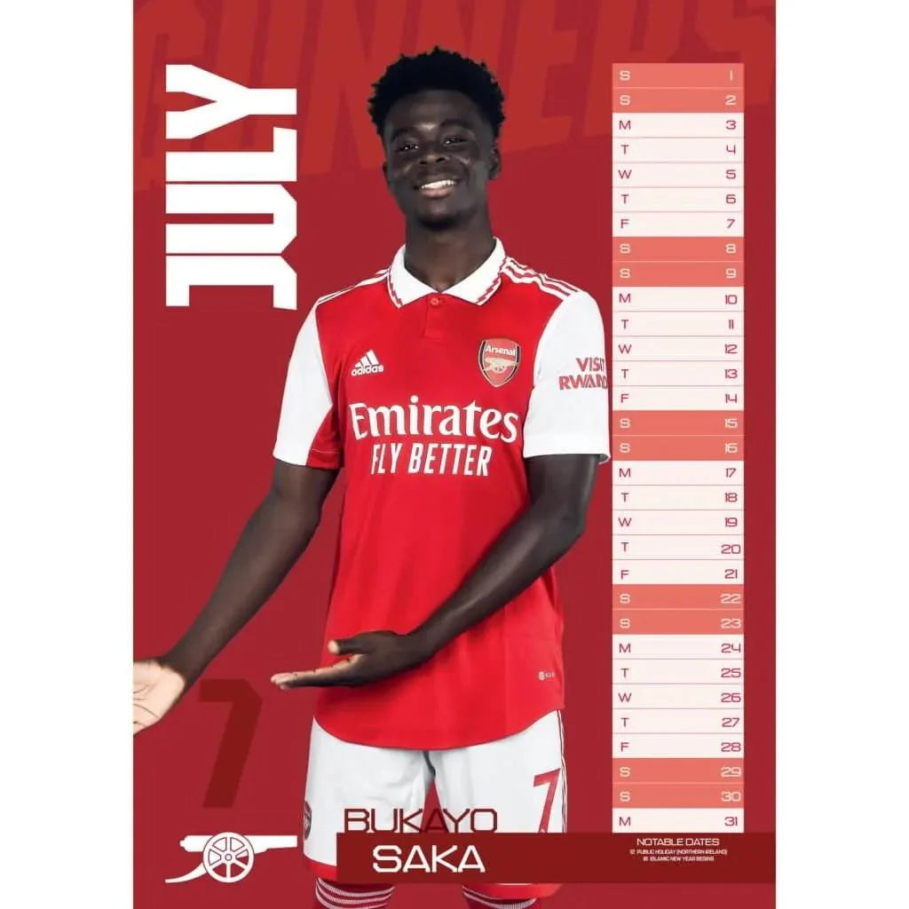 Arsenal 2023 Official Calendar 2