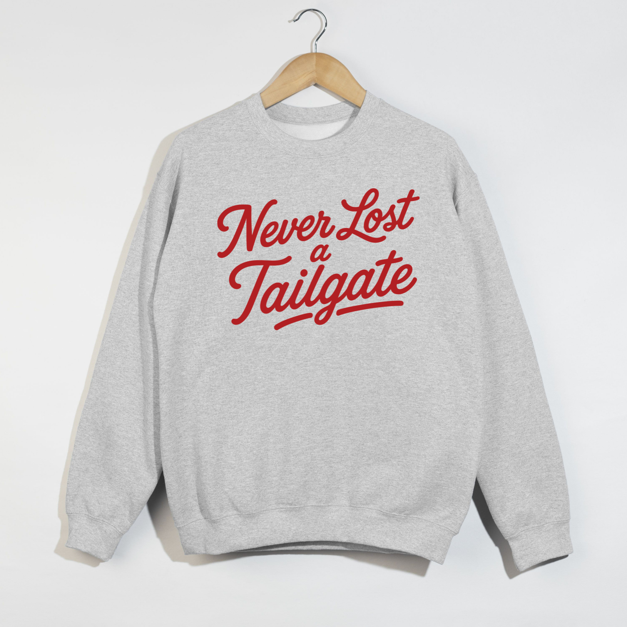 Never Lost a Tailgate Graphic Sweatshirt 3