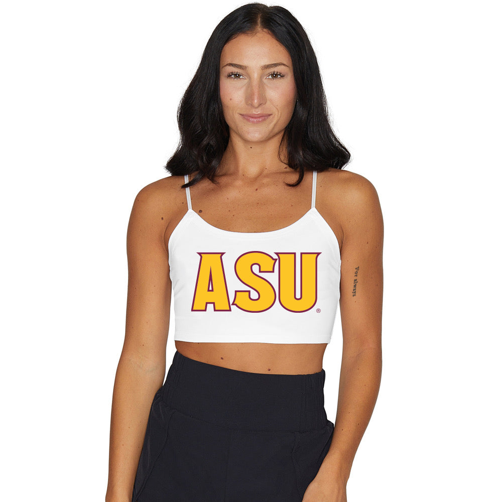Arizona State ASU White Spaghetti Tank | lojobands