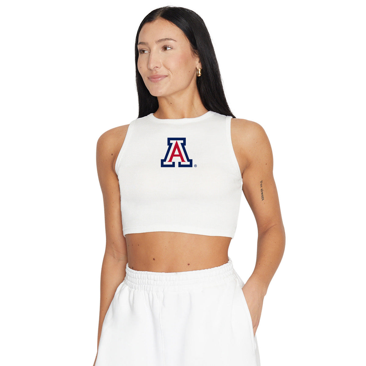 University of Arizona Touchdown Ribbed Tank | lojobands 3