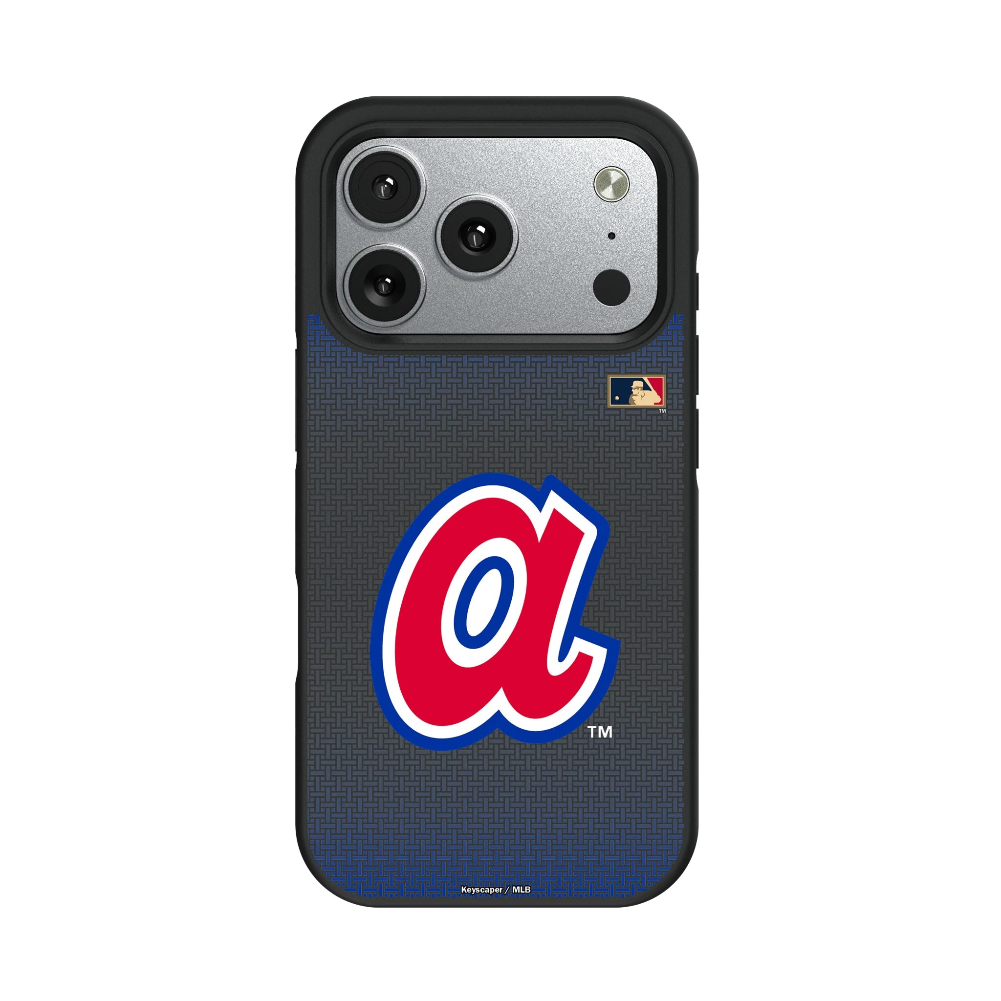 Atlanta Braves 1972-1980 - Cooperstown Collection Linen Bump Phone Case 10