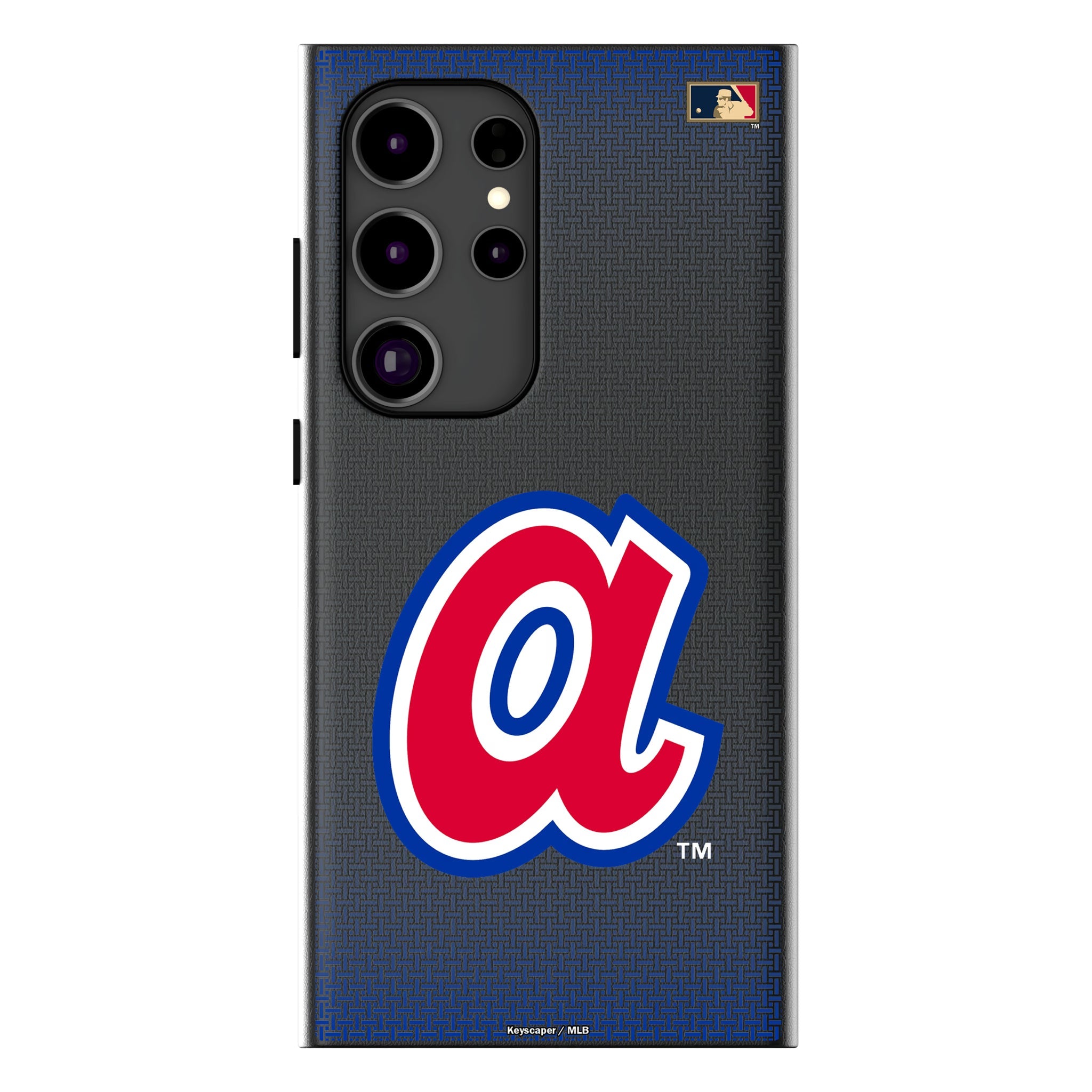 Atlanta Braves 1972-1980 - Cooperstown Collection Linen MagSafe Compatible Phone Case for Samsung Galaxy 10