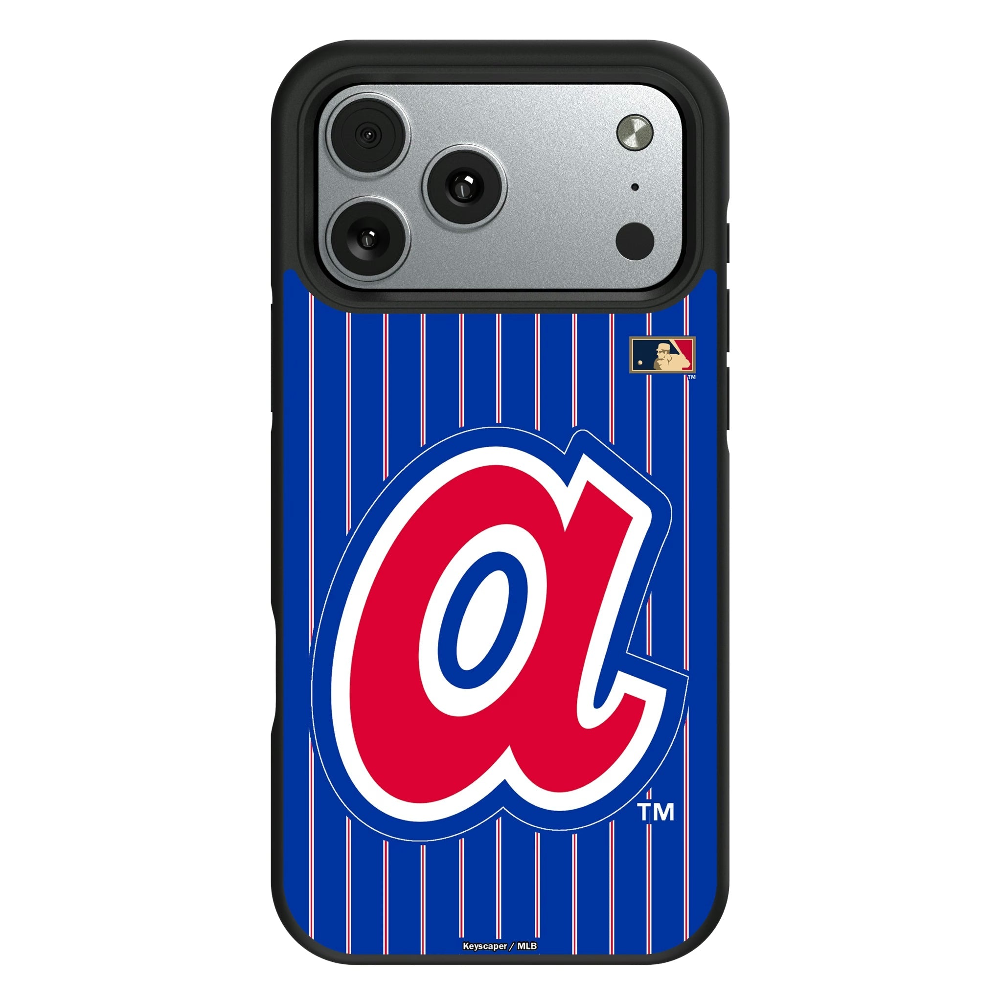 Atlanta Braves 1972-1980 - Cooperstown Collection Pinstripe Bump Phone Case 11