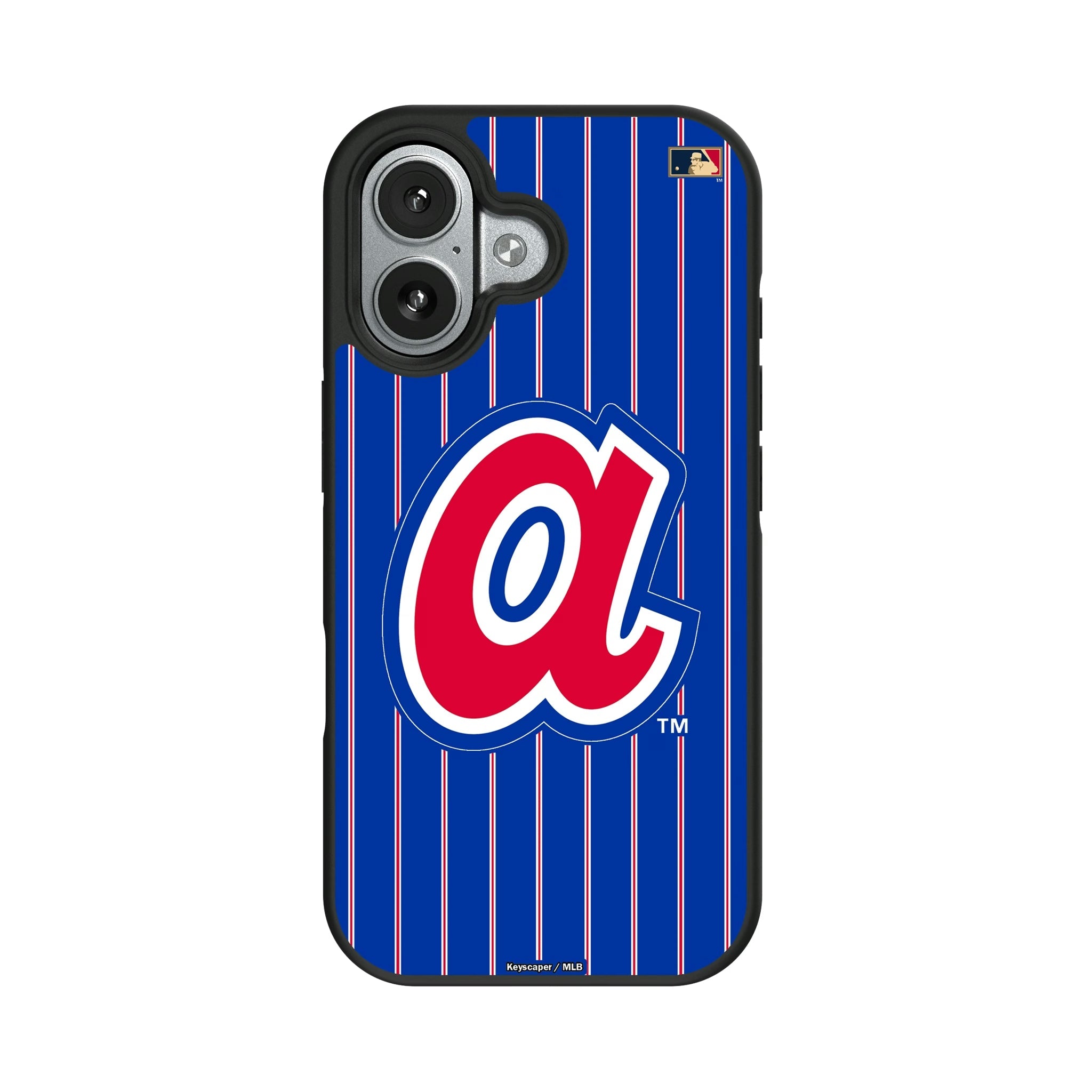 Atlanta Braves 1972-1980 - Cooperstown Collection Pinstripe Bump Phone Case 8
