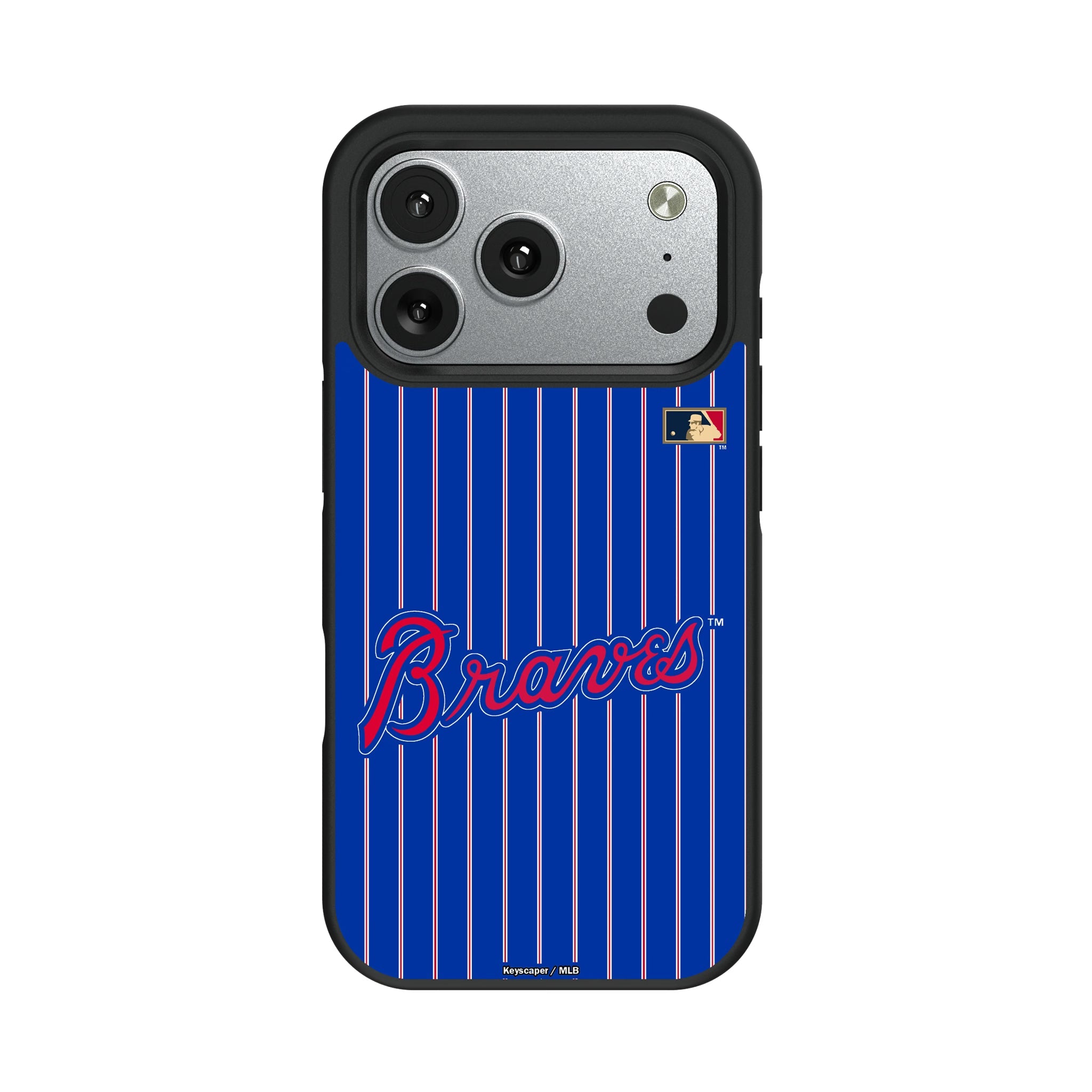Atlanta Braves Home 2012 - Cooperstown Collection Pinstripe Bump Phone Case 10