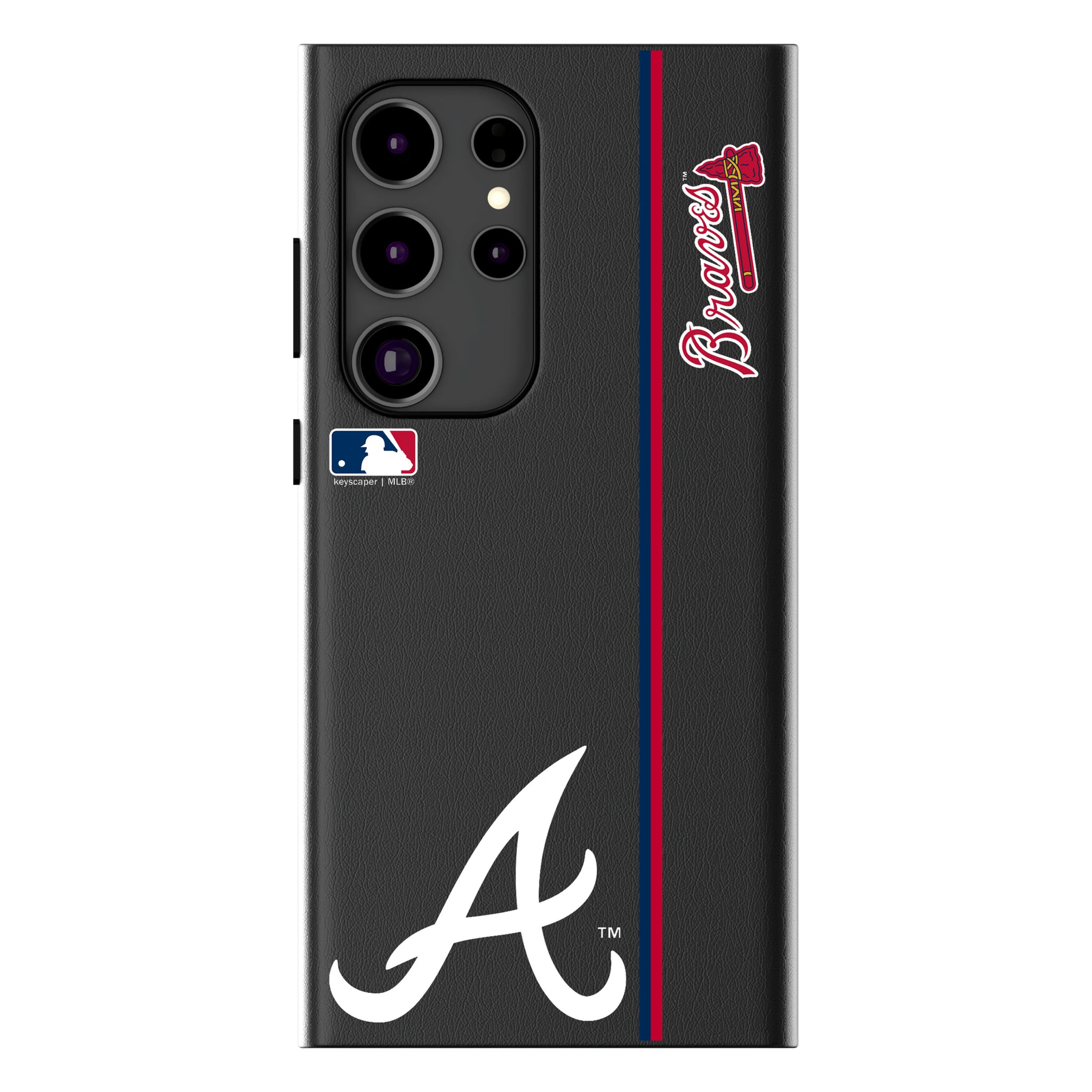 Atlanta Braves Sidebar MagSafe Compatible Phone Case for Samsung Galaxy 14