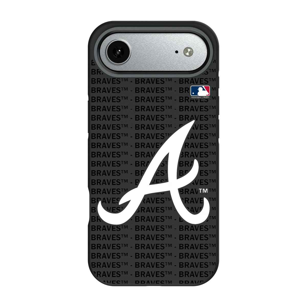 Atlanta Braves Text Backdrop Bump Phone Case 9
