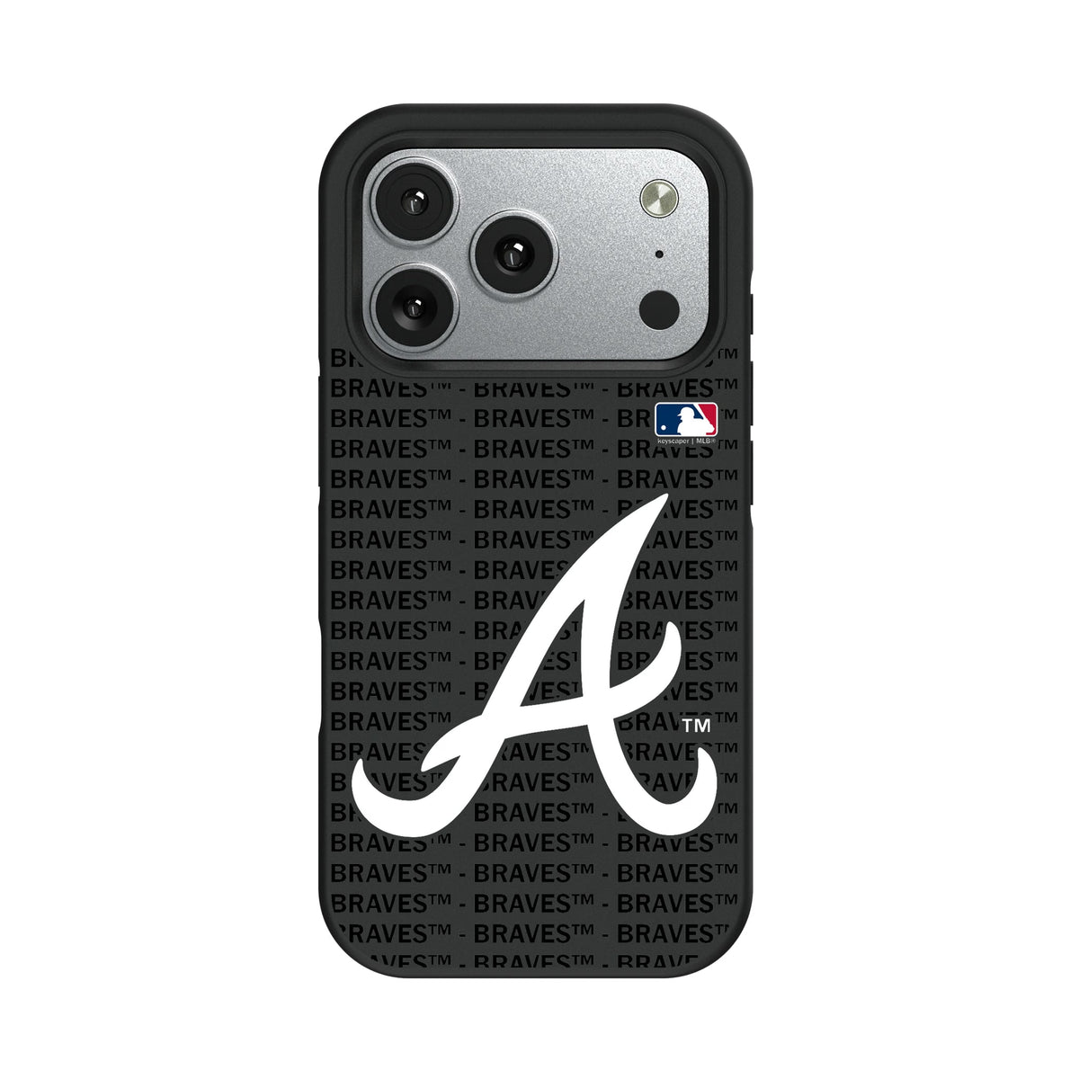 Atlanta Braves Text Backdrop Bump Phone Case 10