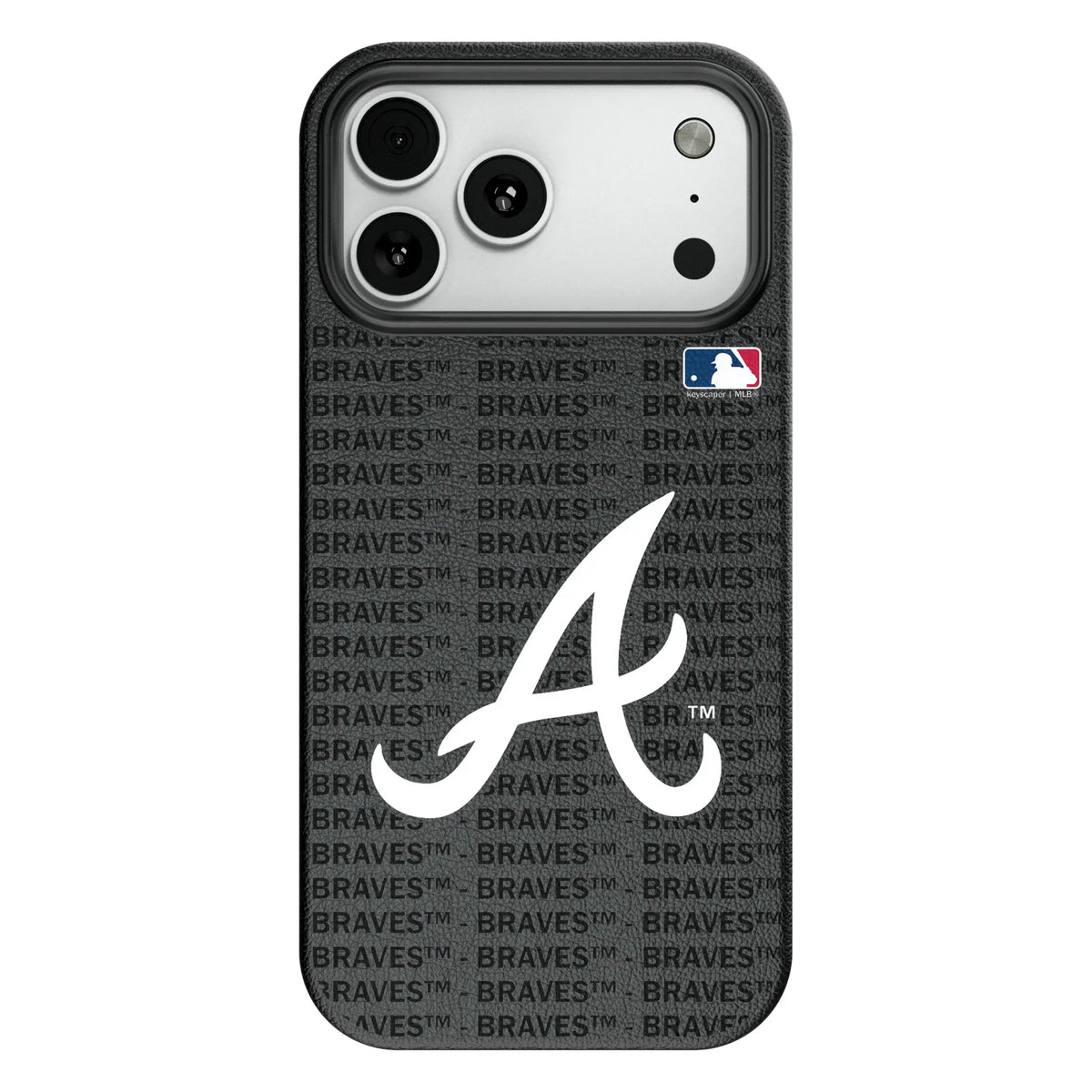 Atlanta Braves Text Backdrop MagSafe Compatible Phone Case for Apple iPhone 8