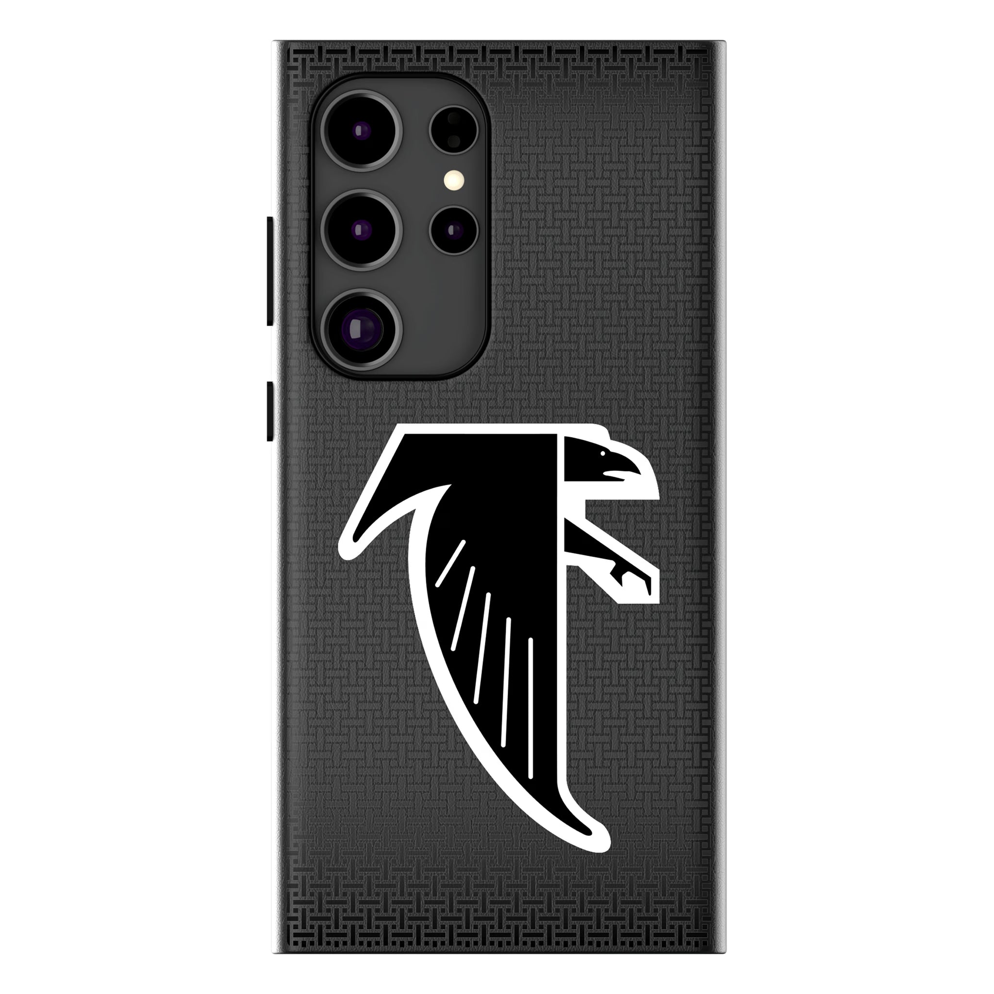Atlanta Falcons Classic Linen MagSafe Compatible Phone Case for Samsung Galaxy 10