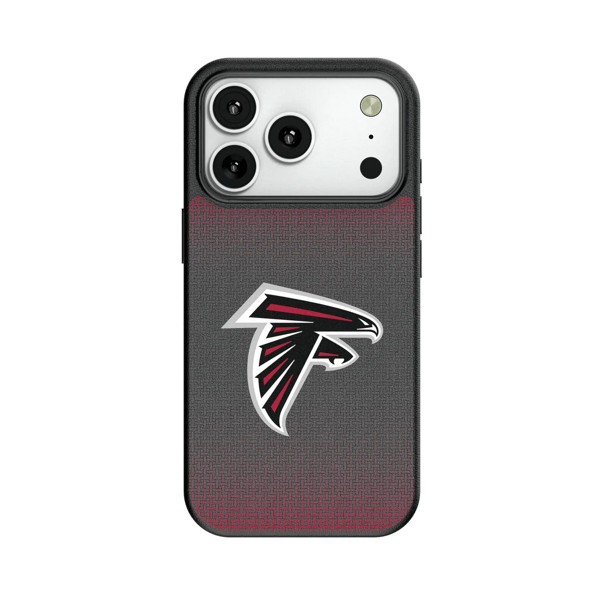Atlanta Falcons Linen MagSafe Compatible Phone Case for Apple iPhone 10