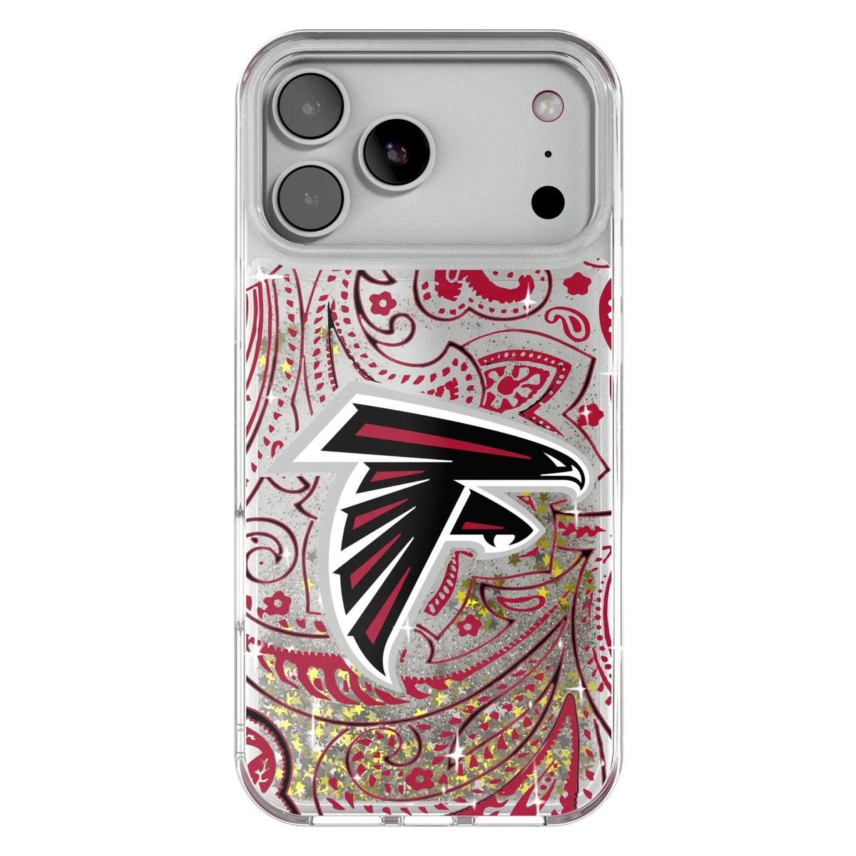 Atlanta Falcons Paisley Glitter Phone Case 20