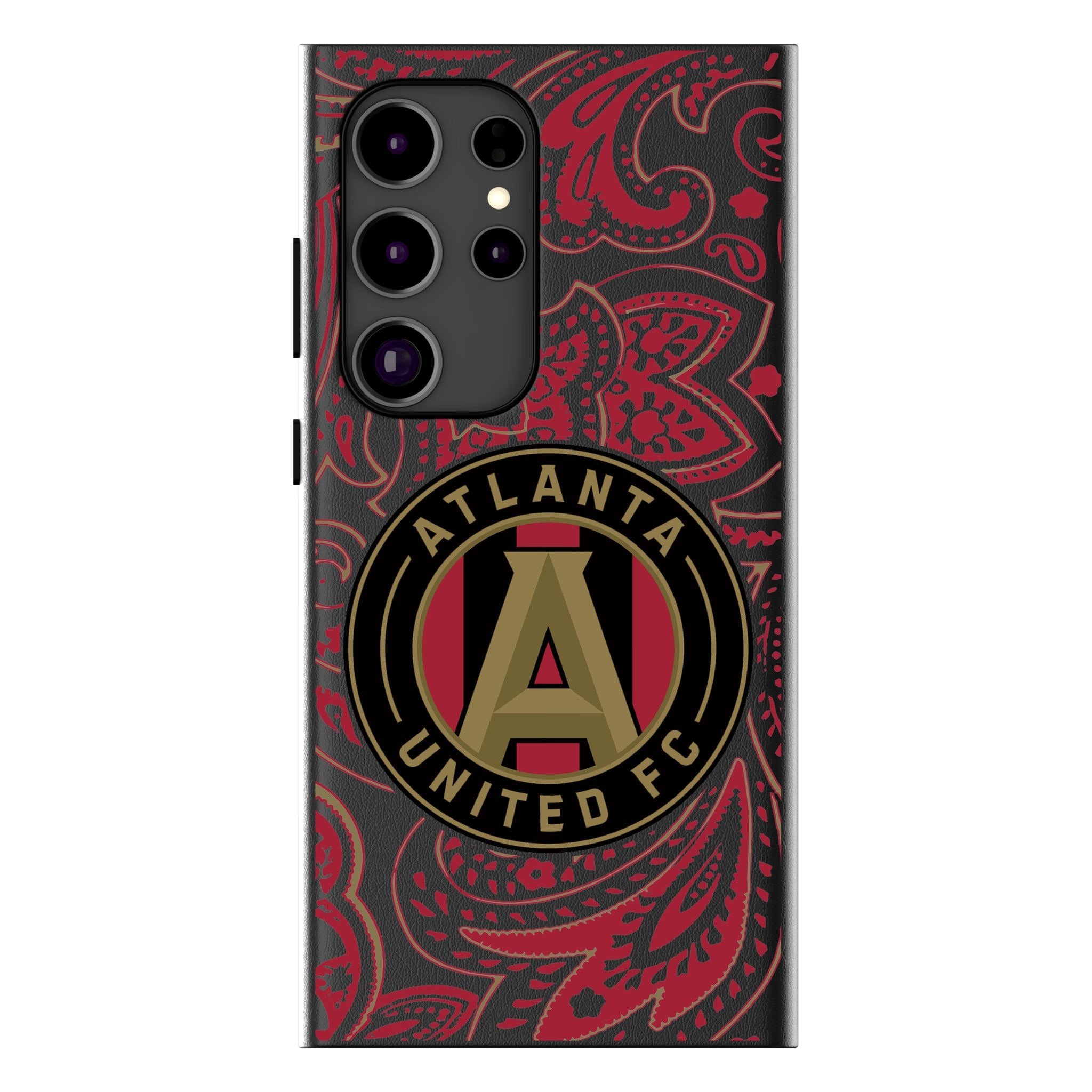 Atlanta United FC Paisley MagSafe Compatible Phone Case for Samsung Galaxy 14