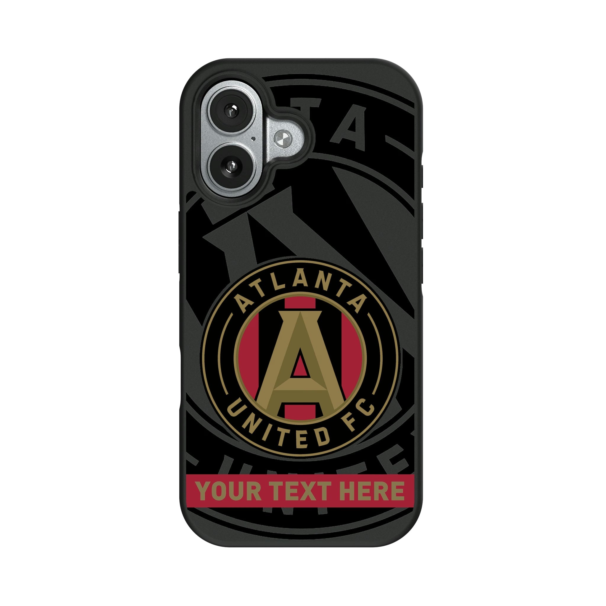 Atlanta United FC Personalized Tilt Bump Phone Case for Apple iPhone 9
