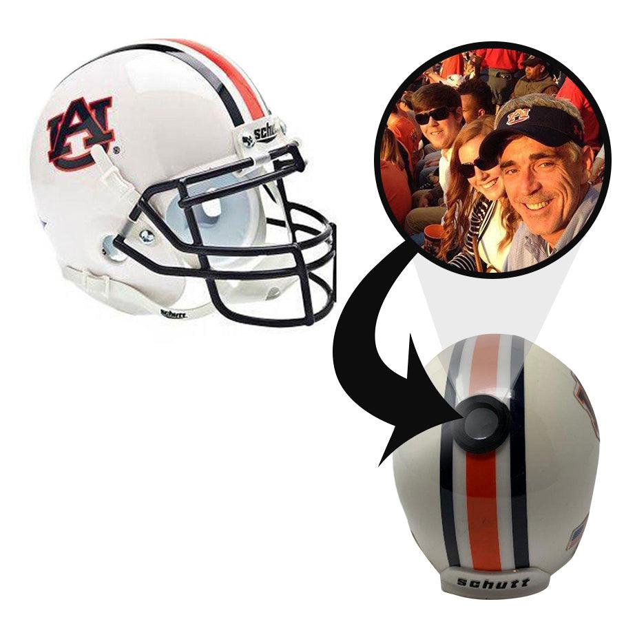 Auburn Tigers College Football Collectible Mini Helmet - Picture Inside - FANZ Collectibles 3
