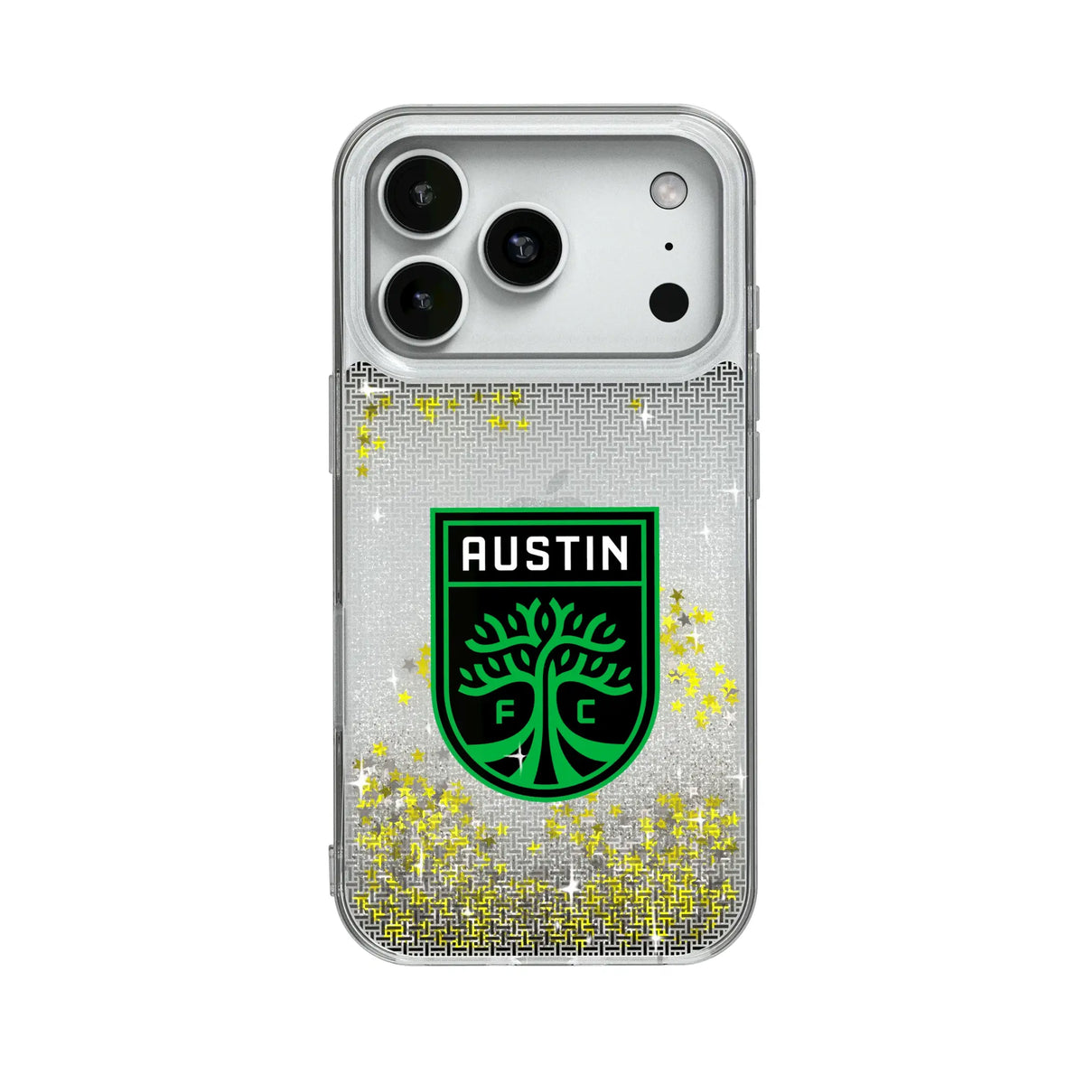 Austin FC  Linen Glitter Phone Case 18