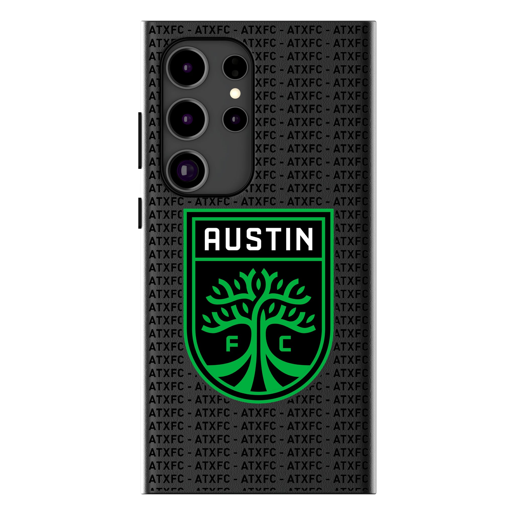 Austin FC Text Backdrop MagSafe Compatible Phone Case for Samsung Galaxy 16