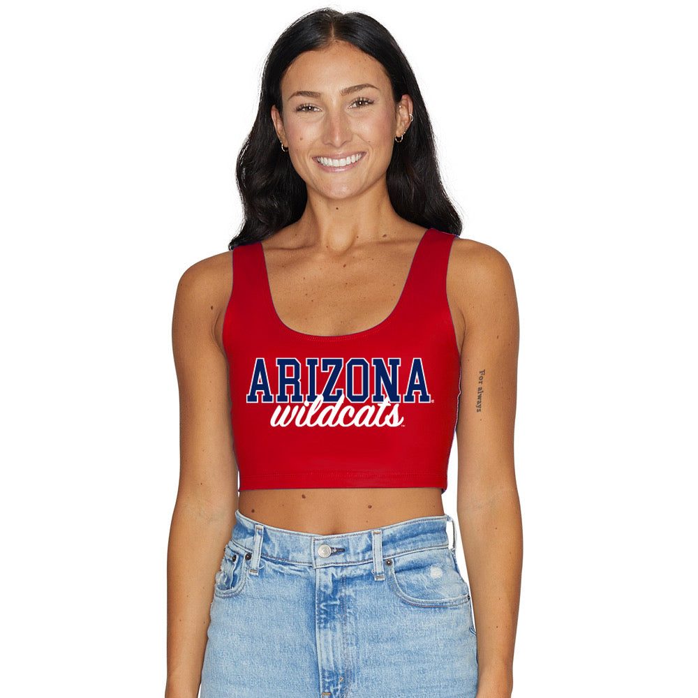 University of Arizona Red Crop Tank Top | lojobands