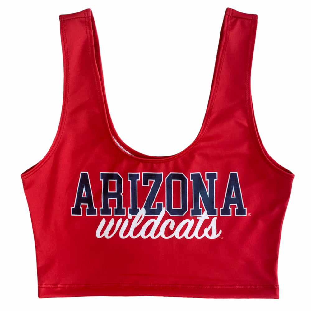 University of Arizona Red Crop Tank Top | lojobands 4