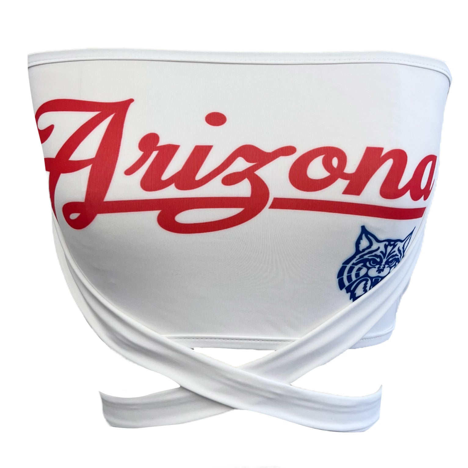 University of Arizona White Multiway Bandeau Top | lojobands 6