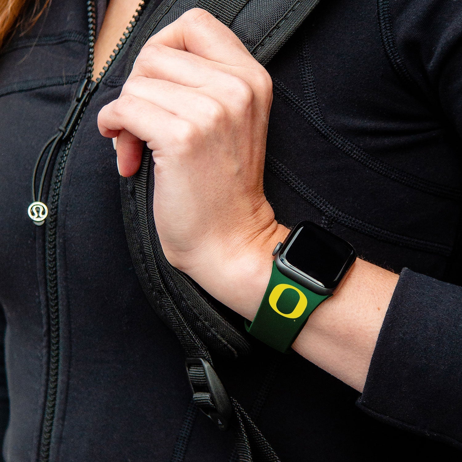 Oregon Ducks Apple Watch Band 5