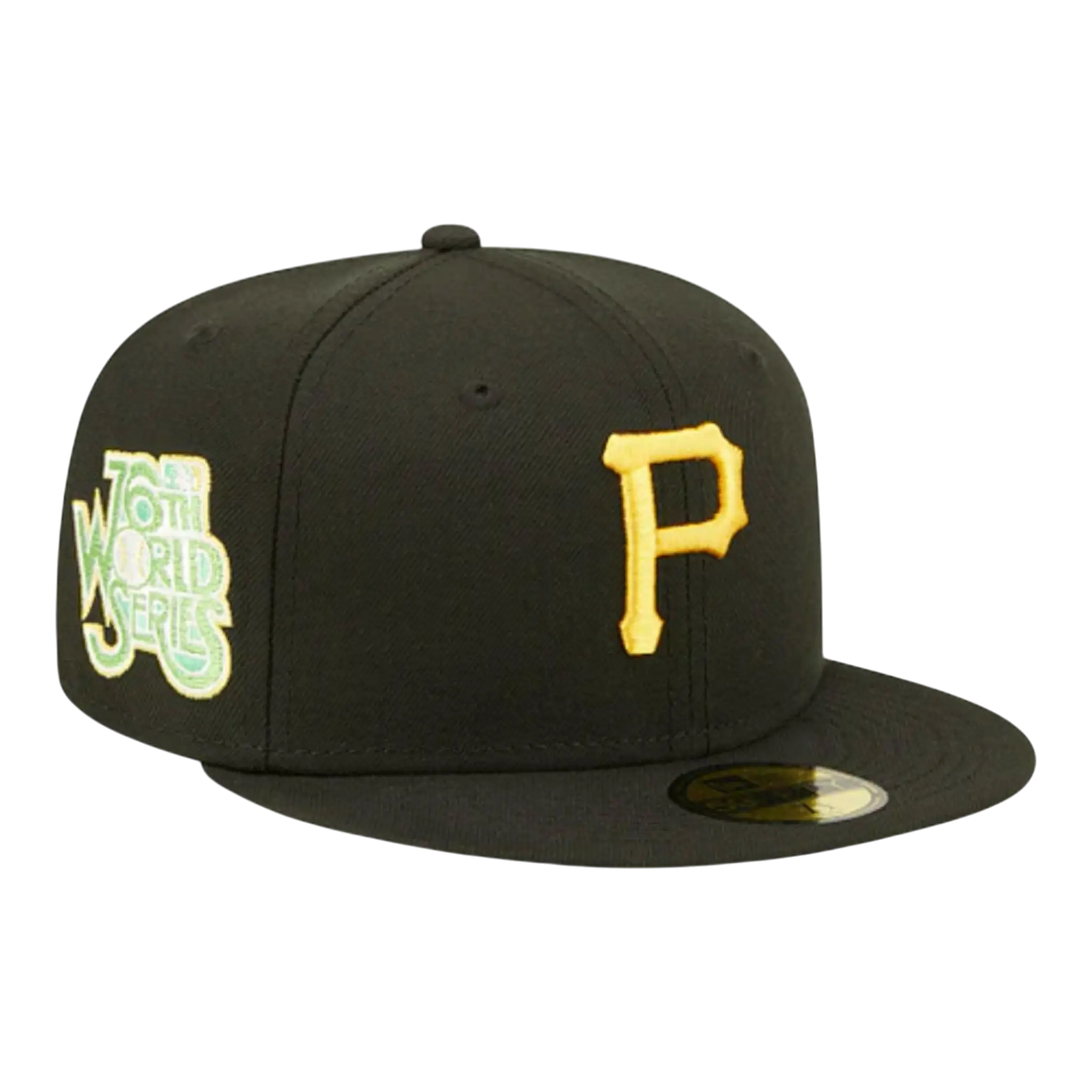 New Era 59Fifty Pittsburgh Pirates Citrus Pop Fitted Hat Black/Green 1
