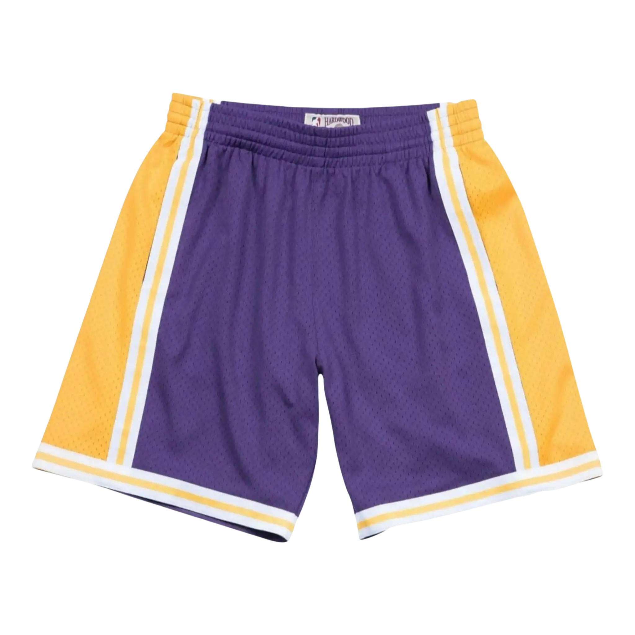 Mitchell & Ness NBA Swingman Los Angeles Lakers Road 1984-85 Men Shorts Purple/Yellow 1