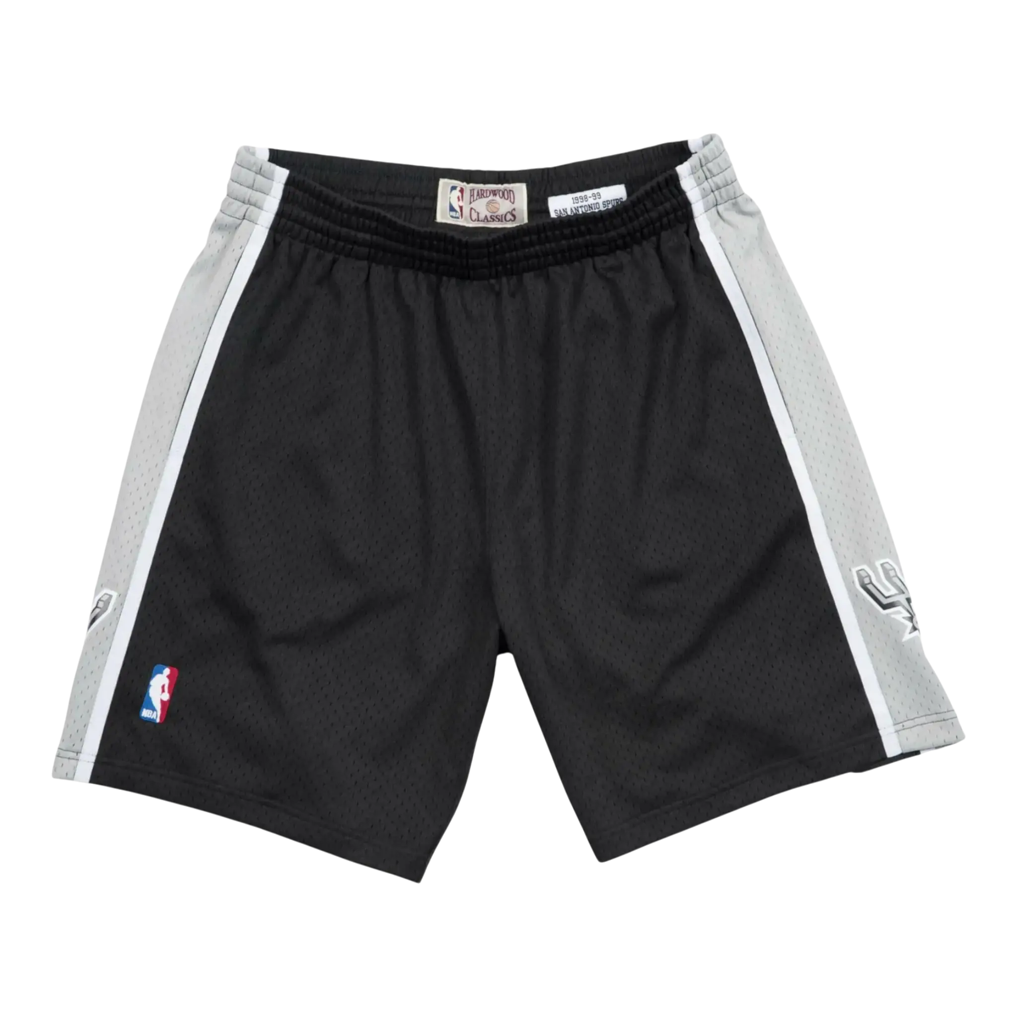 Mitchell & Ness NBA Swingman San Antonio Spurs Road 1998-99 Men Shorts Black 1